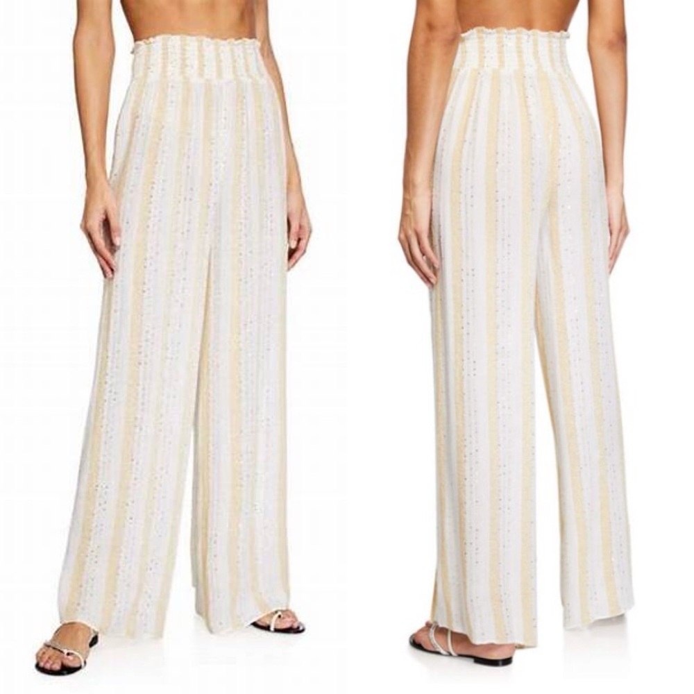 Ramy Brooks Athena sequined coverup pants